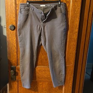 LC Lauren Conrad Charcoal Denim Pants